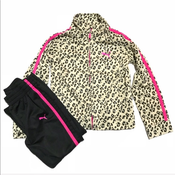 puma leopard print jacket